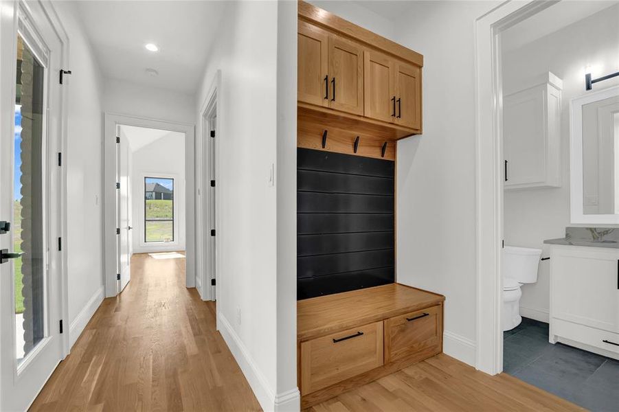 Furnished interior view inside a new home in , Weatherford (Image 9).