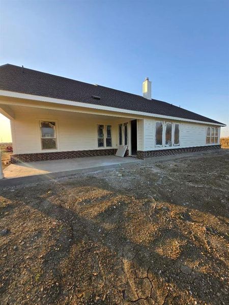 Exterior details and patio area of a home in Hillview Addition, Decatur (Image 2). Exterior details and patio area of a home in Hillview Addition, Decatur (Image 2).