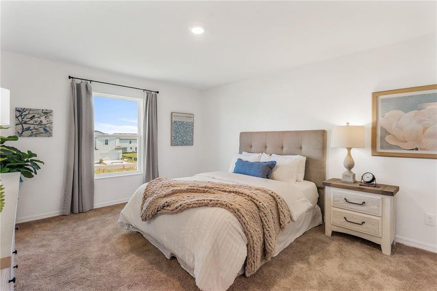 Furnished interior view inside a new home in Sol Vista, Dundee (Image 17).