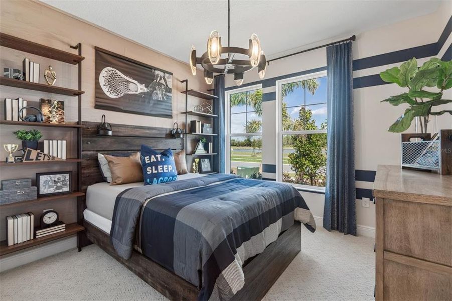 Furnished interior view inside a new home in Grand Park, Sarasota (Image 22).