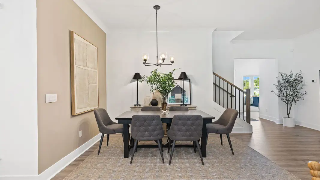 Representative furnished interior of a home built from the Azalea by D.R. Horton in Shadow Stone, Simpsonville (Image 22).