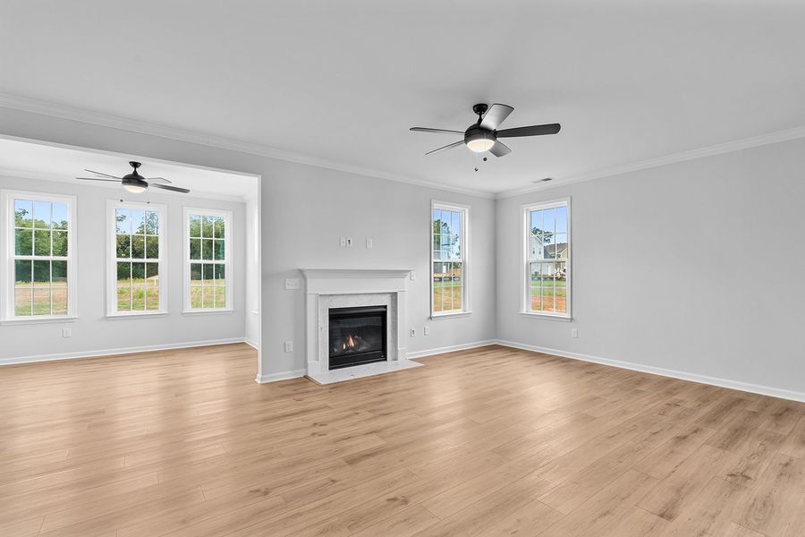 Spacious, unfurnished interior of a new home in Lilah Grove, Summerfield (Image 34).