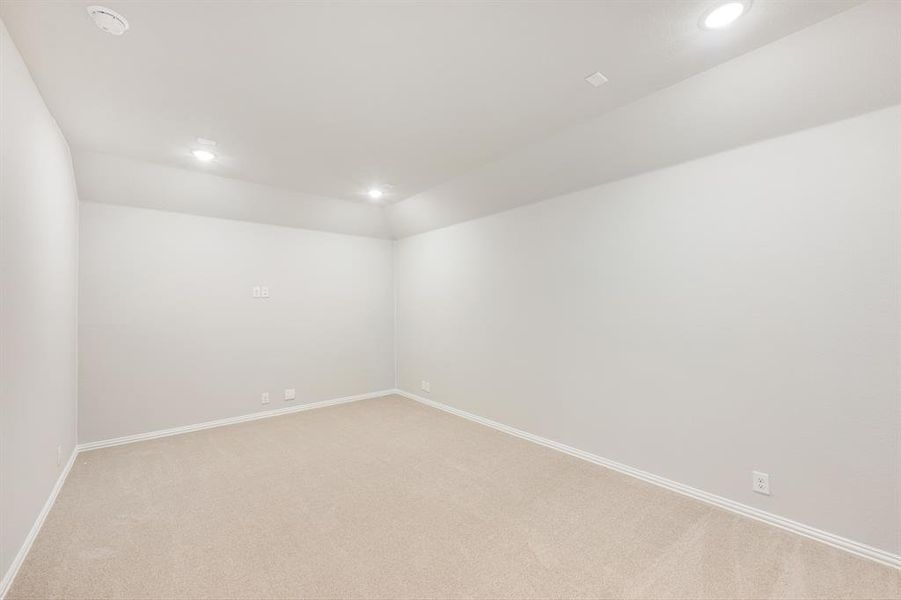 Spacious, unfurnished interior of a new home in Parks at Panchasarp Farms 55-60, Burleson (Image 37).