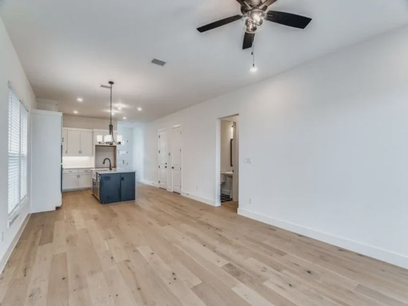 Spacious, unfurnished interior of a new home in Uptown Celina, Celina (Image 17).
