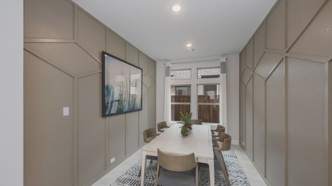 Furnished interior view inside a new home in Las Lomas, Forney (Image 12).