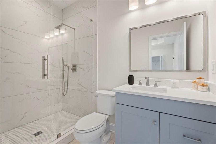 Furnished interior view inside a new home in , Austell (Image 9).