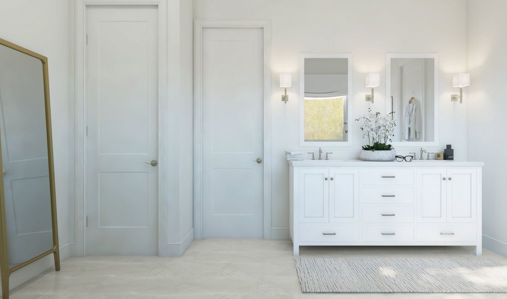 Representative furnished interior of a home built from the Belfast ESP by K. Hovnanian® Homes in Sterling Greene, Arlington (Image 6).