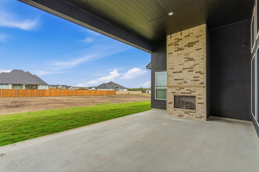 Exterior details and patio area of a home in Regency Ranch, Marion (Image 35).