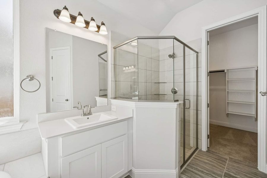 Furnished interior view inside a new home in Westside Preserve, Midlothian (Image 13).