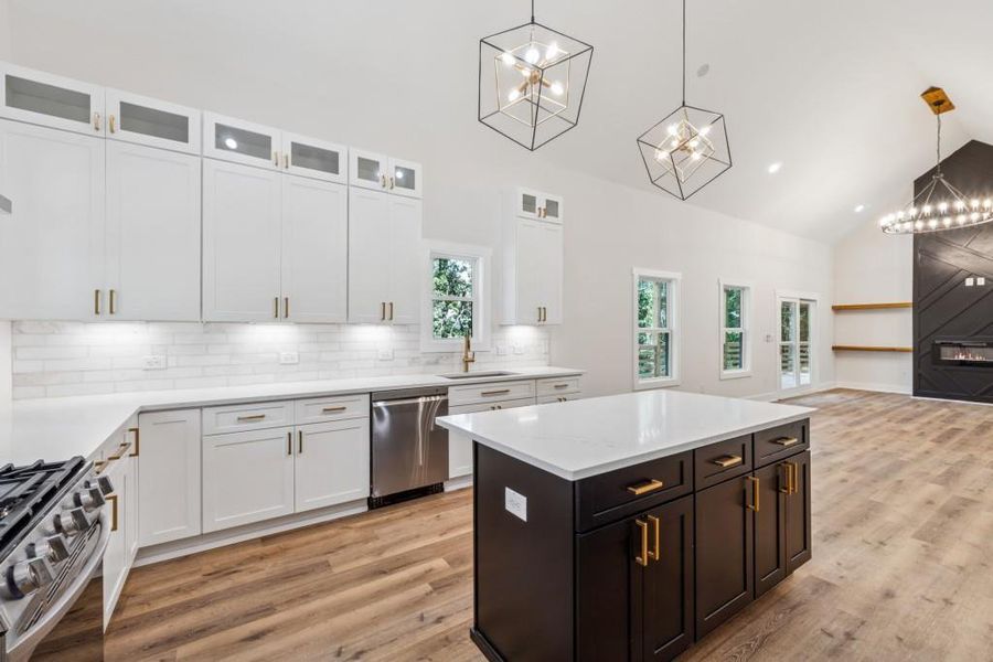Furnished interior view inside a new home in , Woodstock (Image 5).