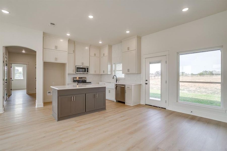 Furnished interior view inside a new home in , Millsap (Image 3). Furnished interior view inside a new home in , Millsap (Image 3).