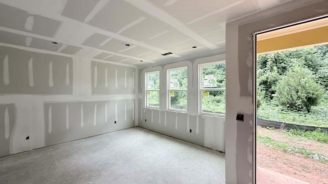 In-progress construction of a new home in Park Vue, Atlanta, GA (Image 39).