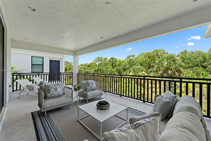 Covered Balcony