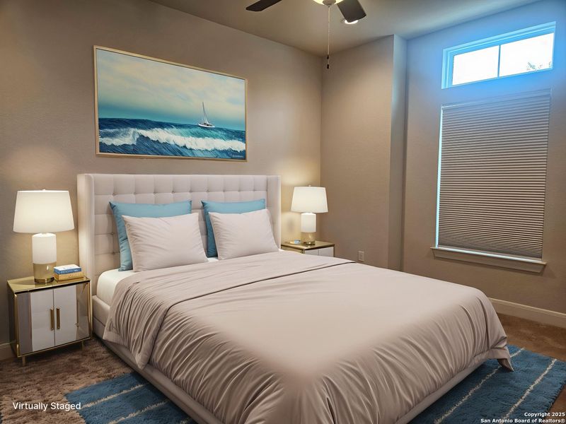 Furnished interior view inside a new home in Town Creek, New Braunfels (Image 6). Furnished interior view inside a new home in Town Creek, New Braunfels (Image 6).