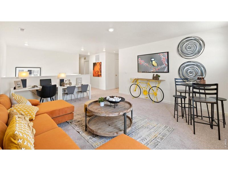 Furnished interior view inside a new home in Hansen Farm, Fort Collins (Image 11).
