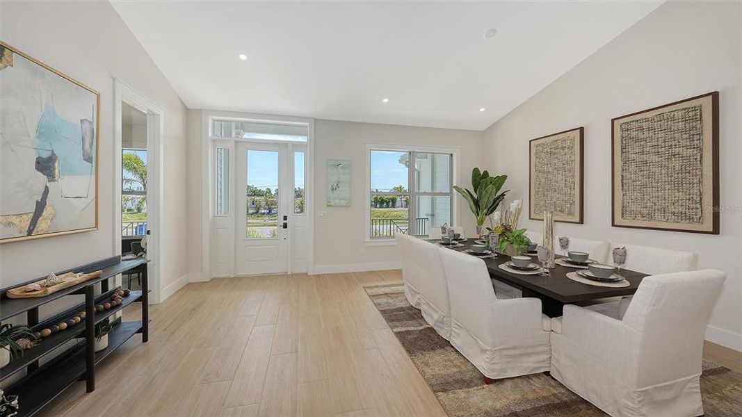 Furnished interior view inside a new home in , Bradenton (Image 17).