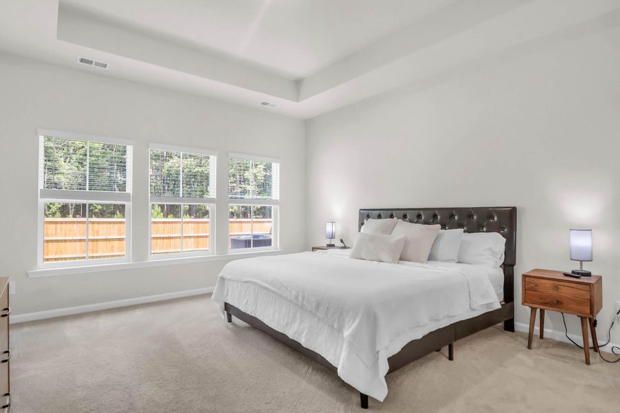 Furnished interior view inside a new home in Sweetgrass at Summers Corner: Arbor Collection, Summerville (Image 17).