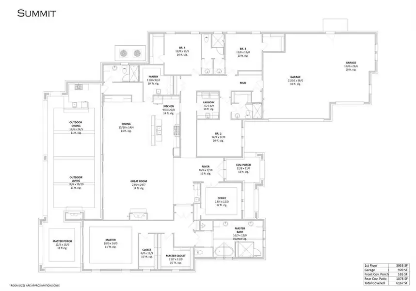 2D floor plan layout of this home in Capitol Hill, Anna, TX (Image 2). 2D floor plan layout of this home in Capitol Hill, Anna, TX (Image 2).