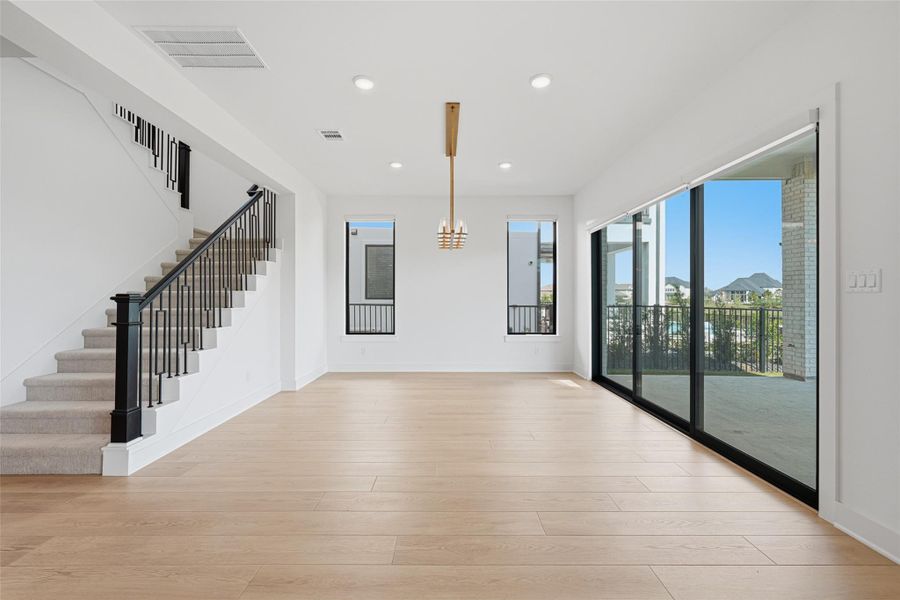 Spacious, unfurnished interior of a new home in , Cypress (Image 20).