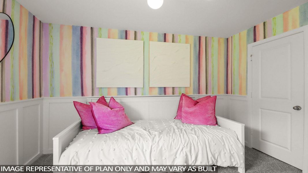 Furnished interior view inside a new home in Silverthorne, Conroe (Image 13).