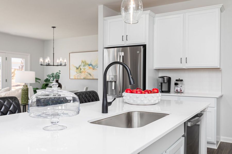 Furnished interior view inside a new home in Rhodes Glen, Lawrenceville (Image 25).