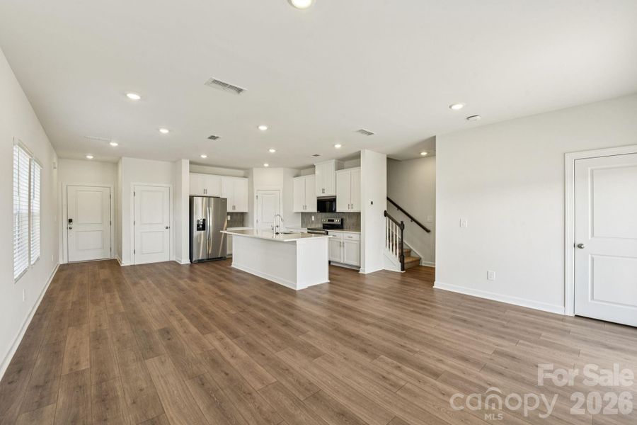 Furnished interior view inside a new home in Galloway Ridge, Charlotte (Image 8).
