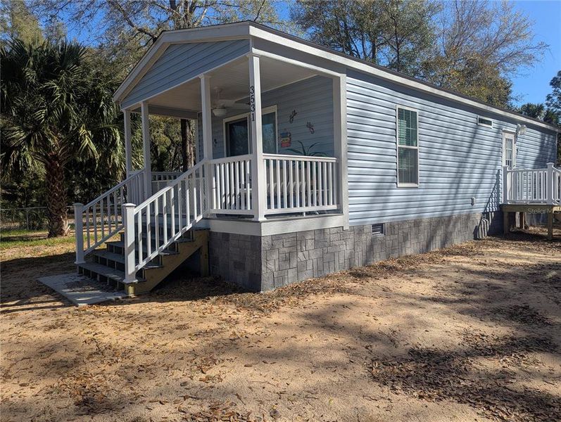 Exterior details and patio area of a home in , Ocklawaha (Image 15). Exterior details and patio area of a home in , Ocklawaha (Image 15).