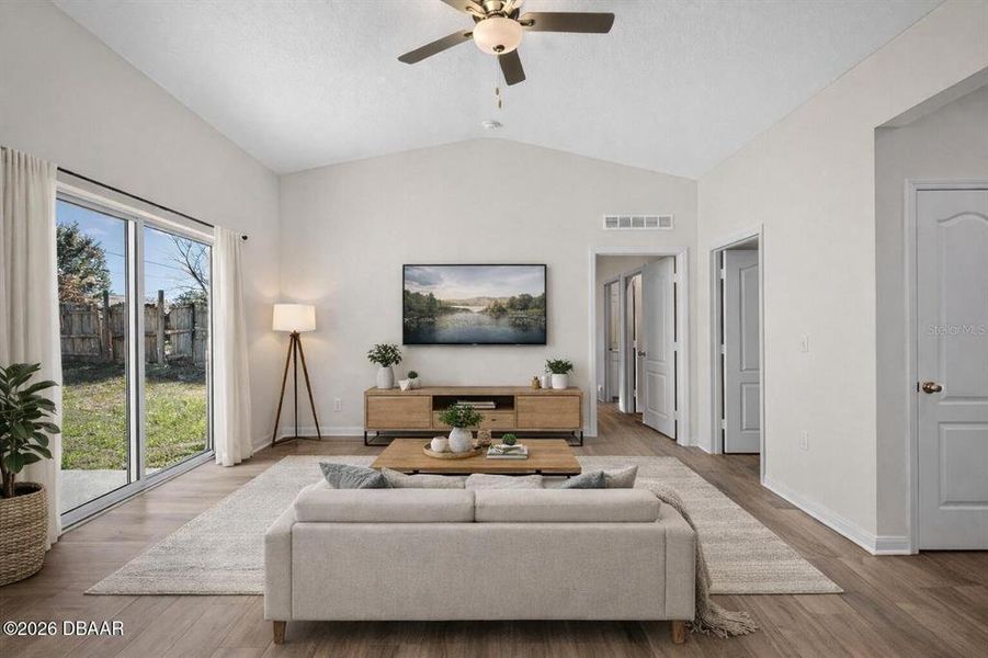 Furnished interior view inside a new home in , Deltona (Image 13). Furnished interior view inside a new home in , Deltona (Image 13).