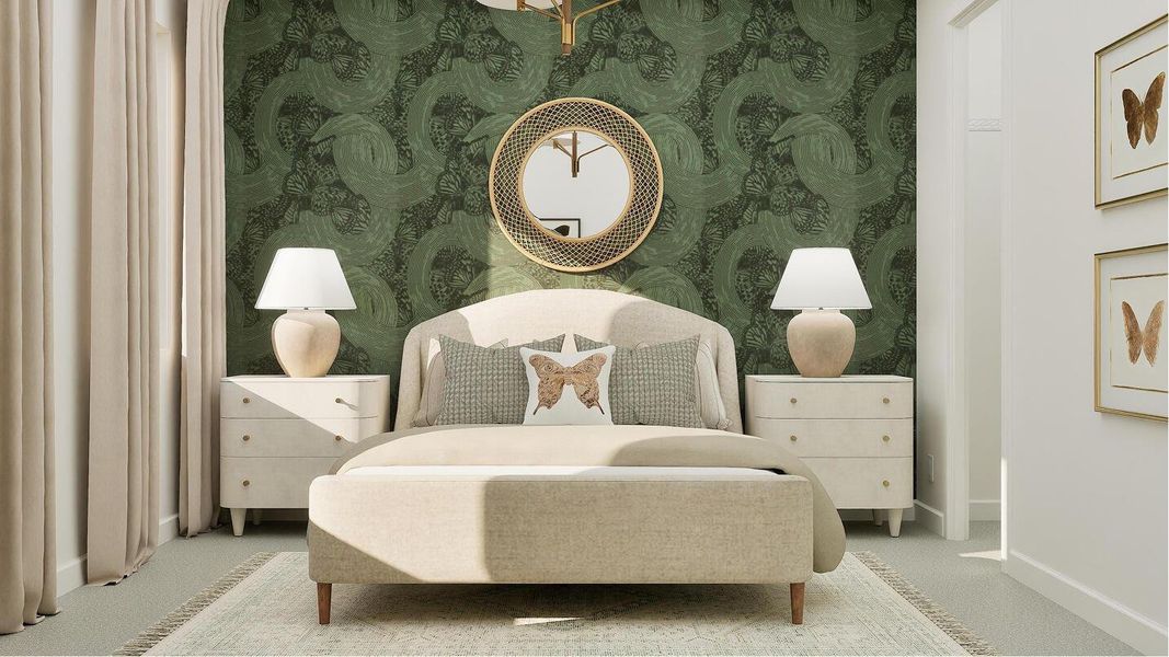 Furnished interior view inside a new home in Lotis Wellington: The Promenade Collection, Wellington (Image 12). Furnished interior view inside a new home in Lotis Wellington: The Promenade Collection, Wellington (Image 12).