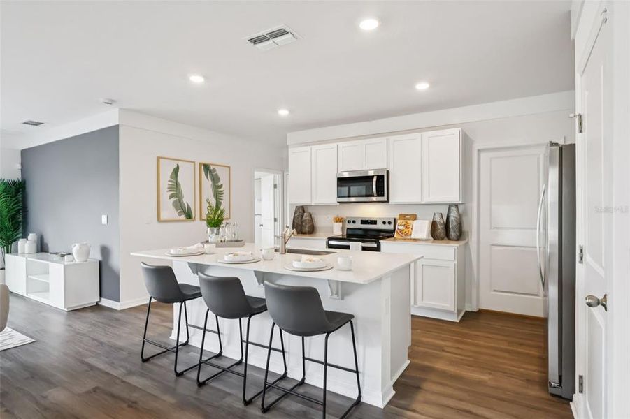 Furnished interior view inside a new home in , Haines City (Image 10).