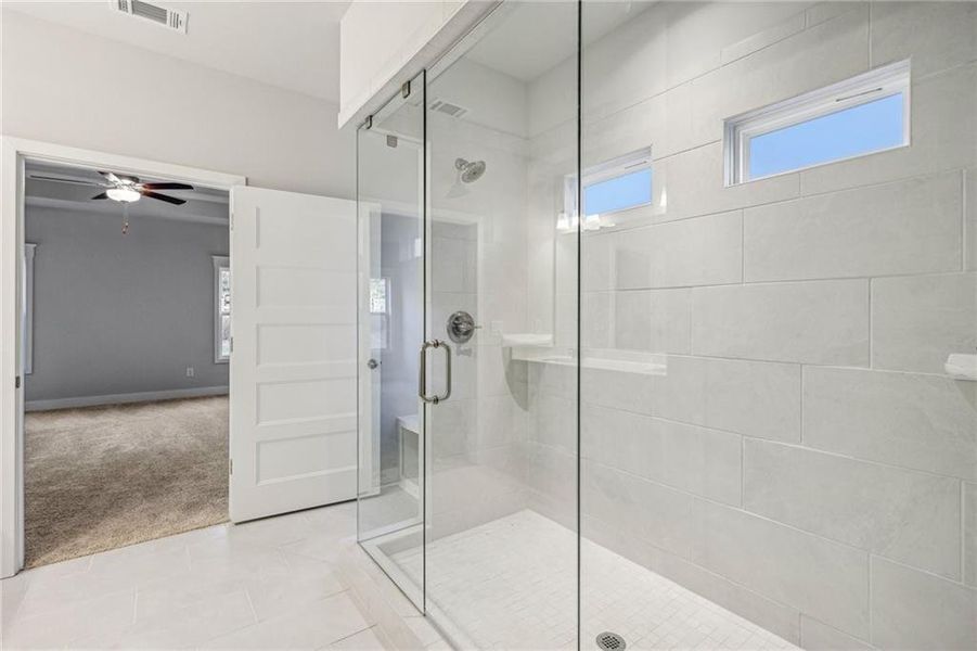 Furnished interior view inside a new home in Ponderosa Farms Estates, Gainesville (Image 7).