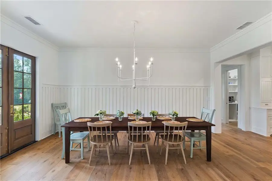 Furnished interior view inside a new home in , Chattahoochee Hills (Image 45).