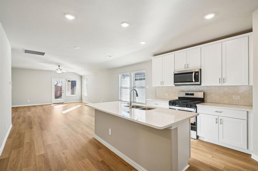 Furnished interior view inside a new home in , McKinney (Image 9).