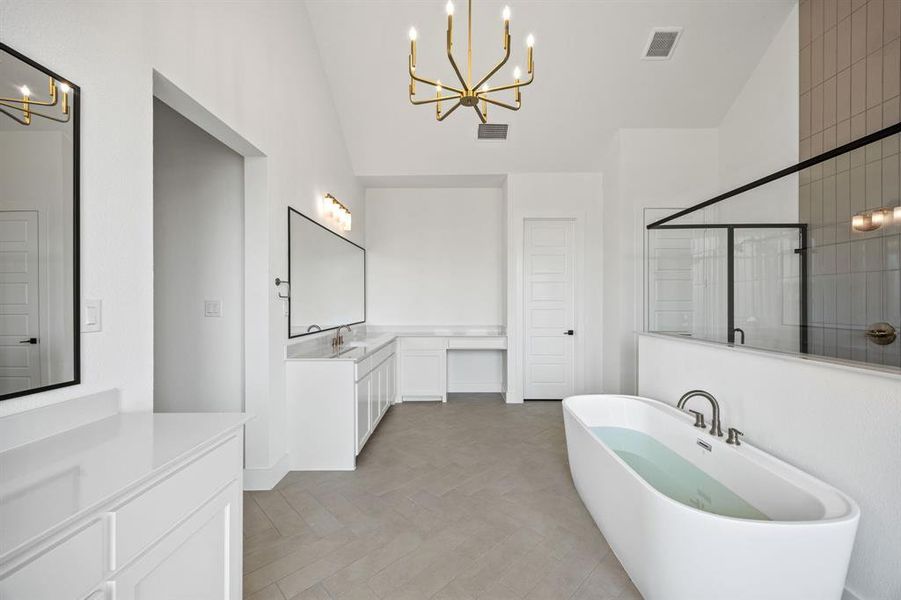 Furnished interior view inside a new home in Harper Estates, Celina (Image 13).