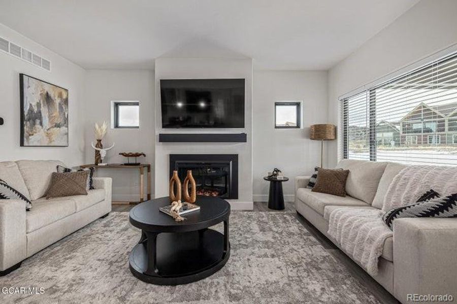 Furnished interior view inside a new home in , Granby (Image 11).