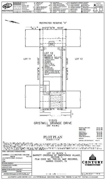 2D floor plan layout of this home in Barrett Crossing, Crosby, TX (Image 2). 2D floor plan layout of this home in Barrett Crossing, Crosby, TX (Image 2).
