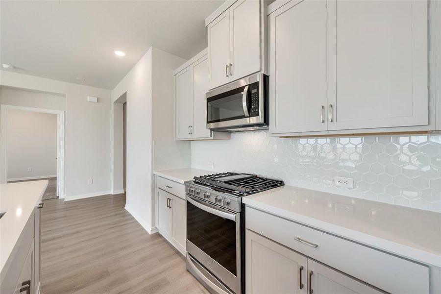 Furnished interior view inside a new home in Sutton Fields, Celina (Image 7).