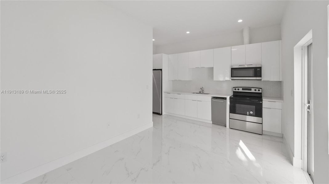 Furnished interior view inside a new home in , Miami (Image 4).