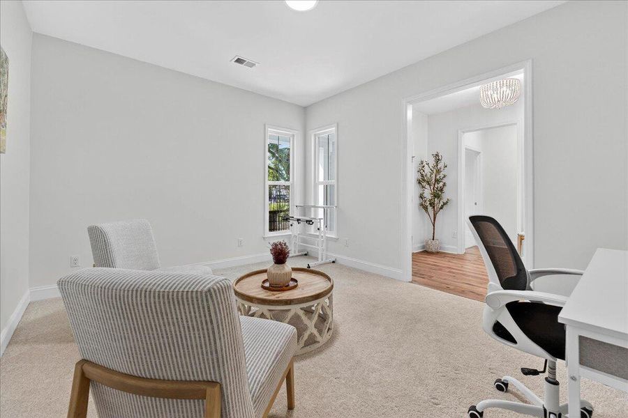 Furnished interior view inside a new home in , Johns Island (Image 10). Furnished interior view inside a new home in , Johns Island (Image 10).