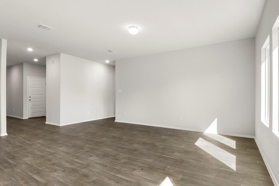 Spacious, unfurnished interior of a new home in Oaks at San Gabriel, Georgetown (Image 22). Spacious, unfurnished interior of a new home in Oaks at San Gabriel, Georgetown (Image 22).