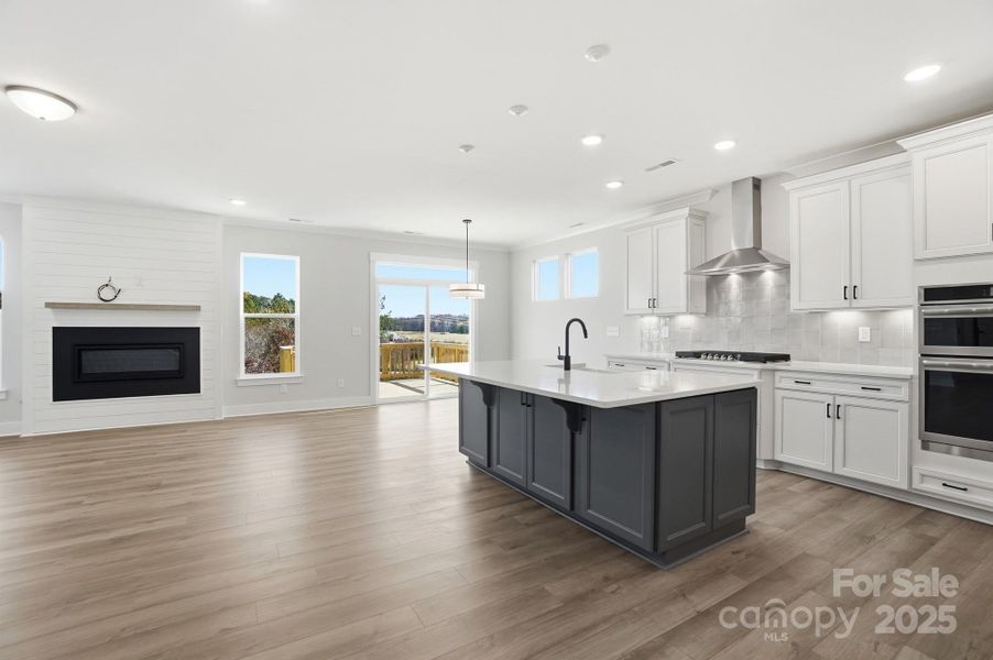 Furnished interior view inside a new home in Summerlin, Mooresville (Image 5).