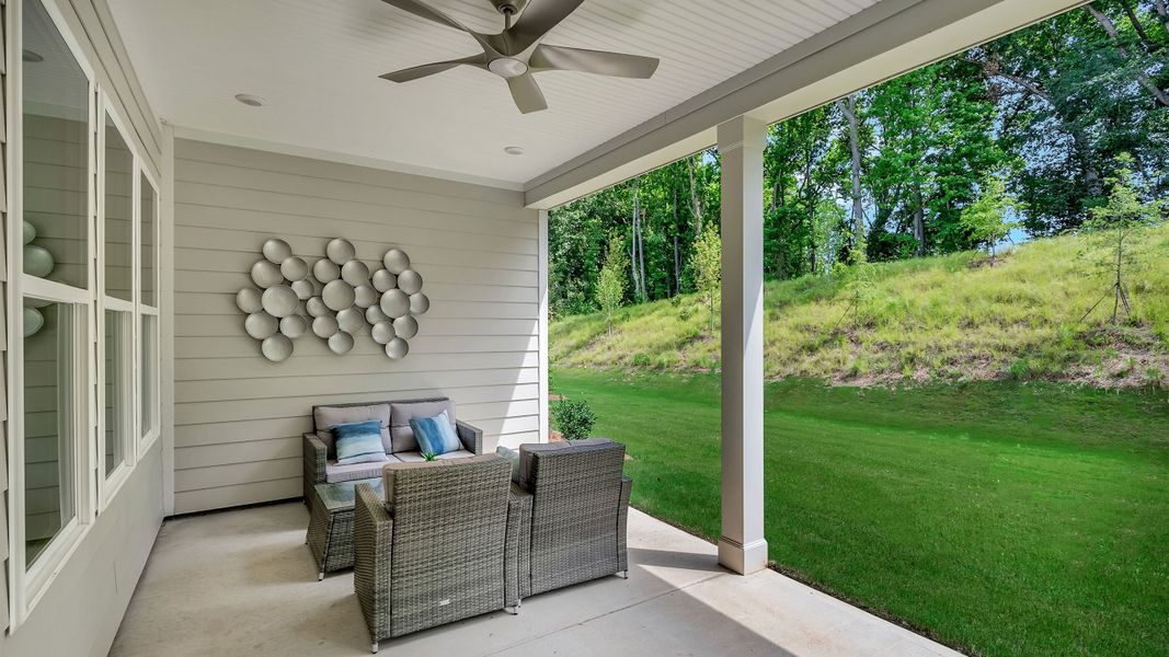 Representative exterior details of a home built from the Riley by Kolter Homes in Cresswind at Rocky River, Locust (Image 3). Representative exterior details of a home built from the Riley by Kolter Homes in Cresswind at Rocky River, Locust (Image 3).