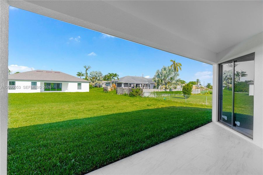 Exterior details and patio area of a home in , Lehigh Acres (Image 20). Exterior details and patio area of a home in , Lehigh Acres (Image 20).