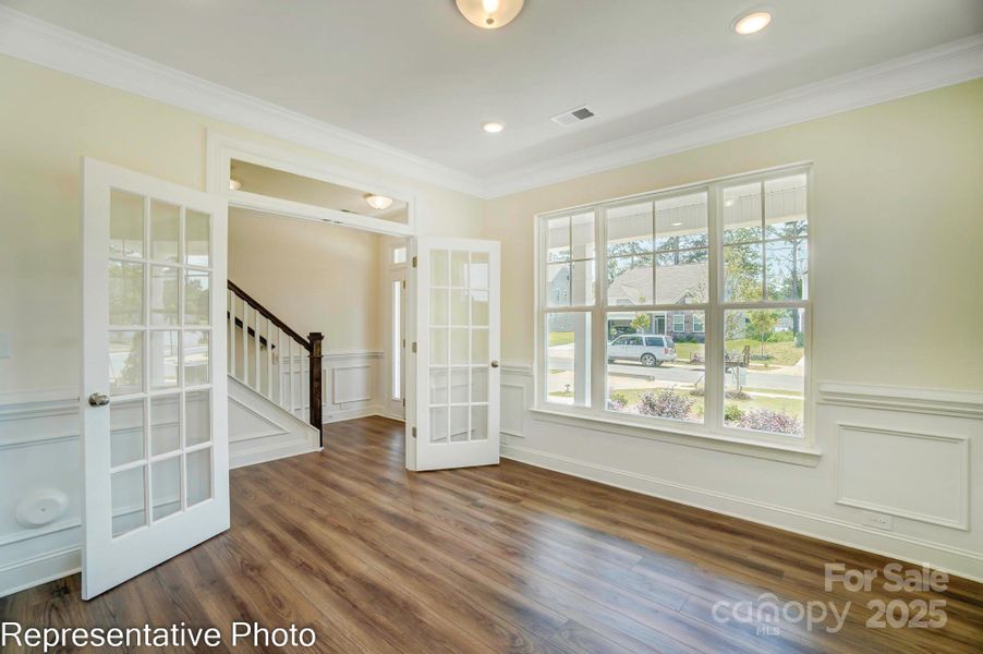 Spacious, unfurnished interior of a new home in The Meadows at Laurelbrook, Sherrills Ford (Image 19).