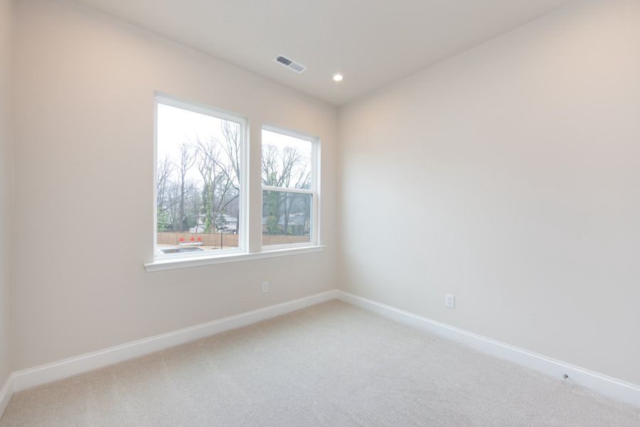 Spacious, unfurnished interior of a new home in Archer Row, Charlotte (Image 45). Spacious, unfurnished interior of a new home in Archer Row, Charlotte (Image 45).