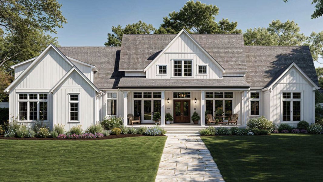 Front exterior of a home in the Saddle Crest Estates community, located in Weatherford, TX (Image 14).