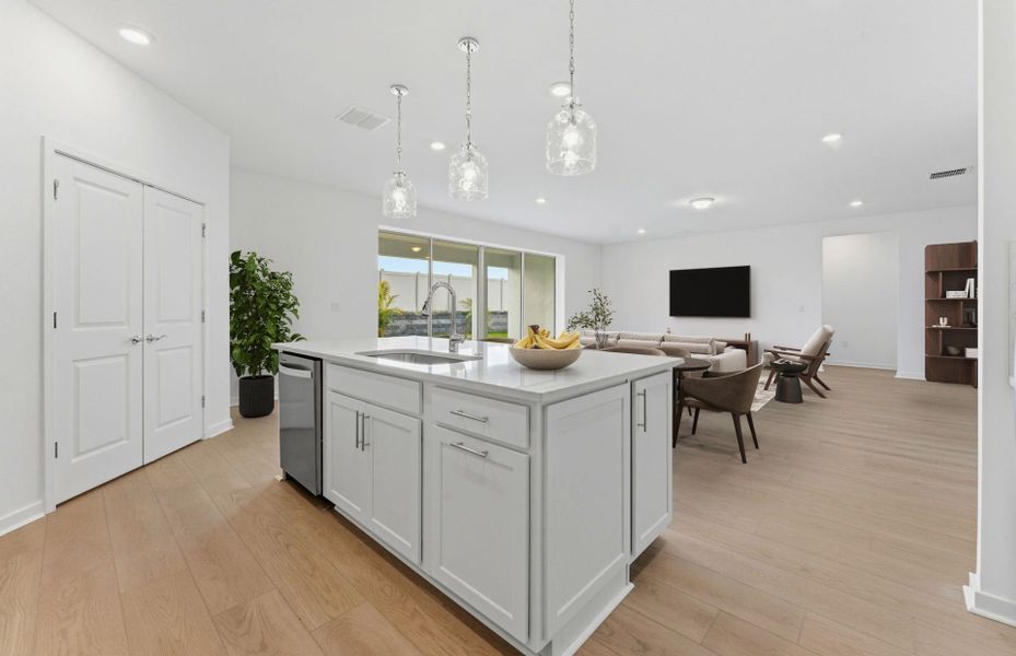 Furnished interior view inside a new home in Spencer Glen, Riverview (Image 9).