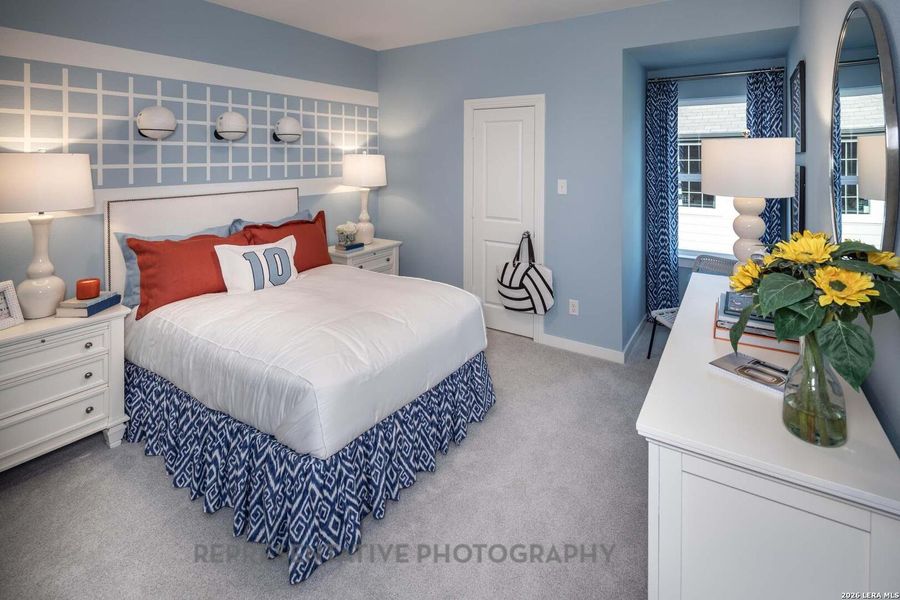Furnished interior view inside a new home in Davis Ranch, San Antonio (Image 4).