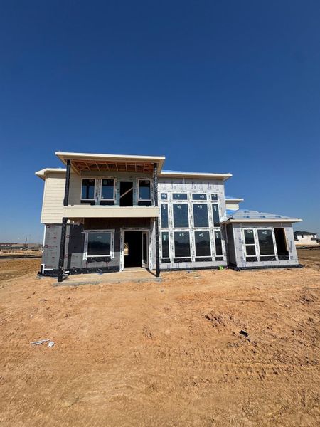 In-progress construction of a new home in , Katy, TX (Image 11).