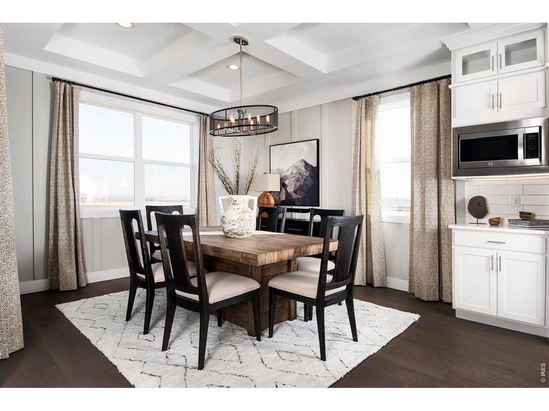 Furnished interior view inside a new home in Farmstead, Berthoud (Image 14).